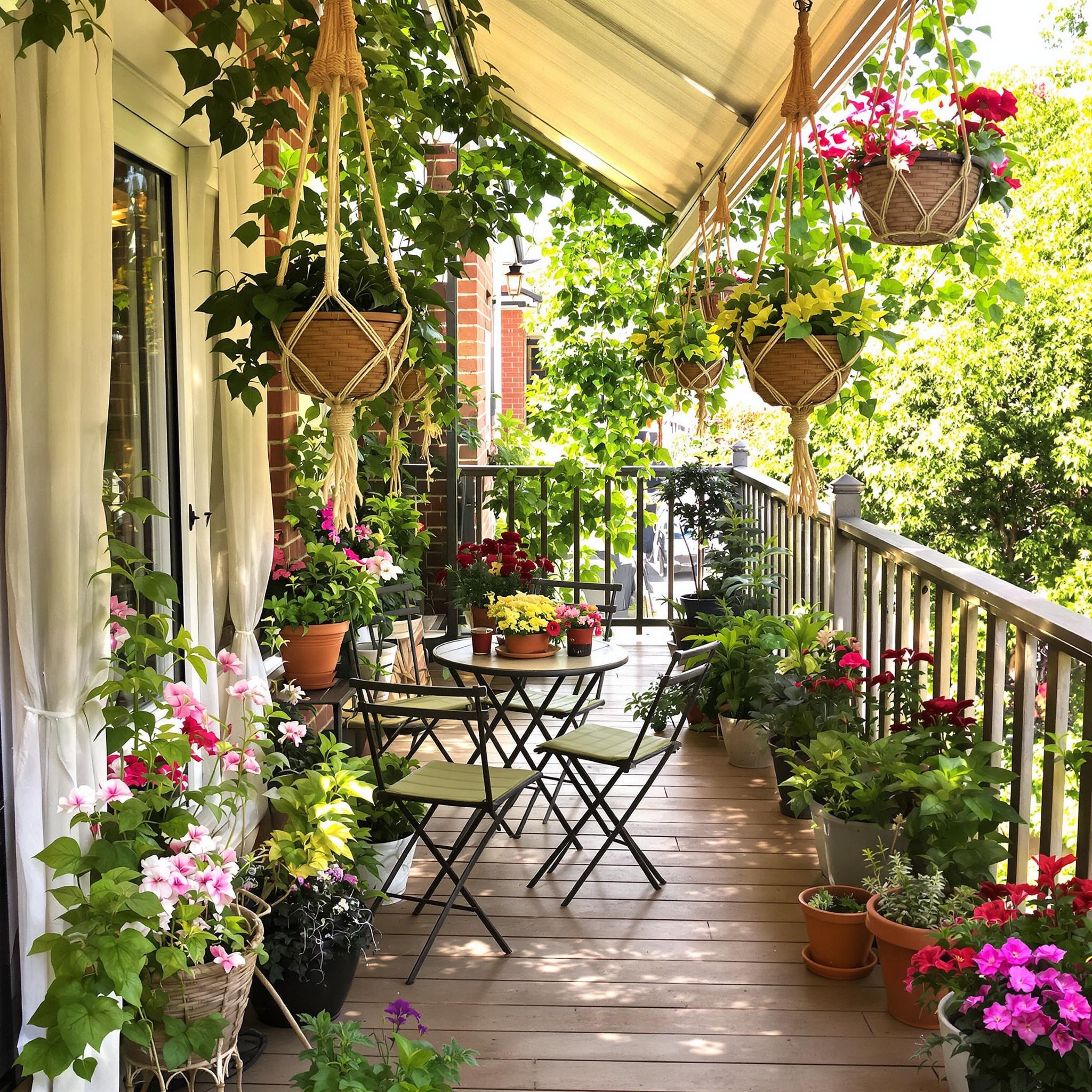 Balcony Plants That Thrive in Sun or Shade
