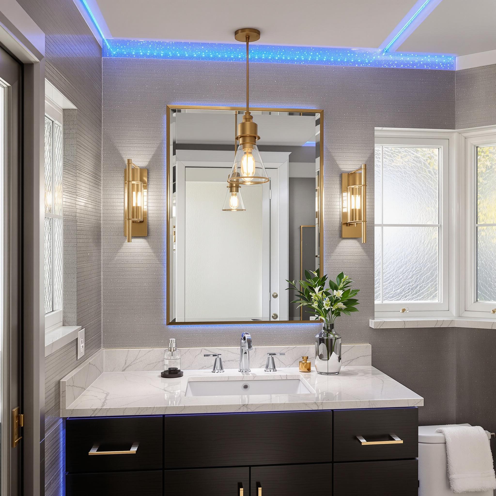 Bathroom Lighting That Sets the Mood tips
