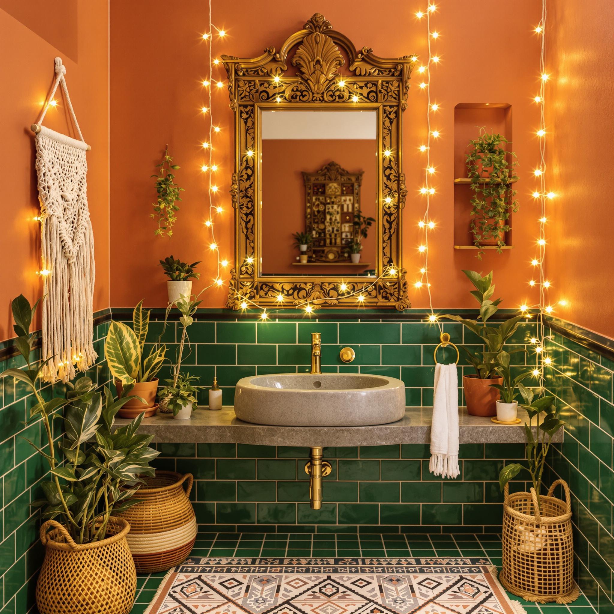 Boho Bathroom Decor Inspiration