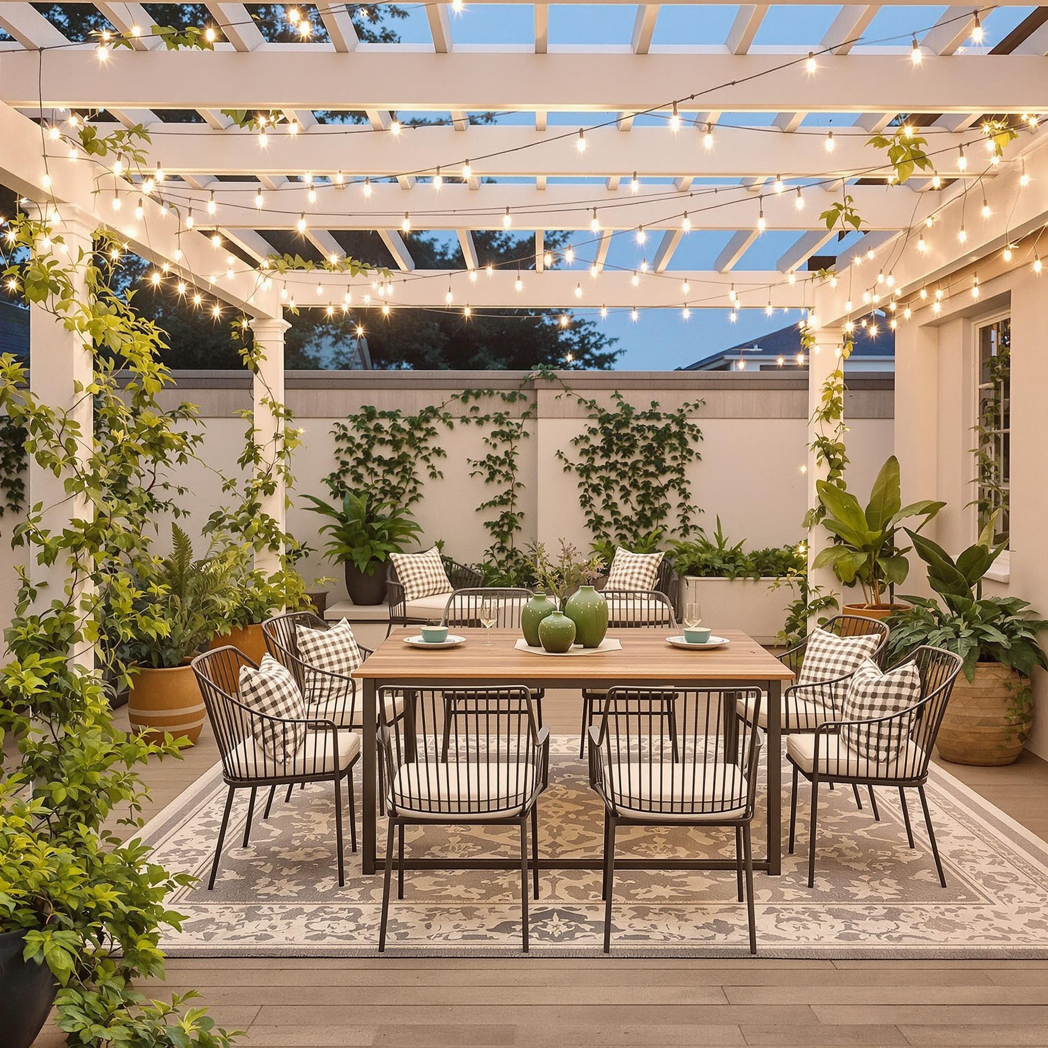 Chic Outdoor Dining Space Ideas