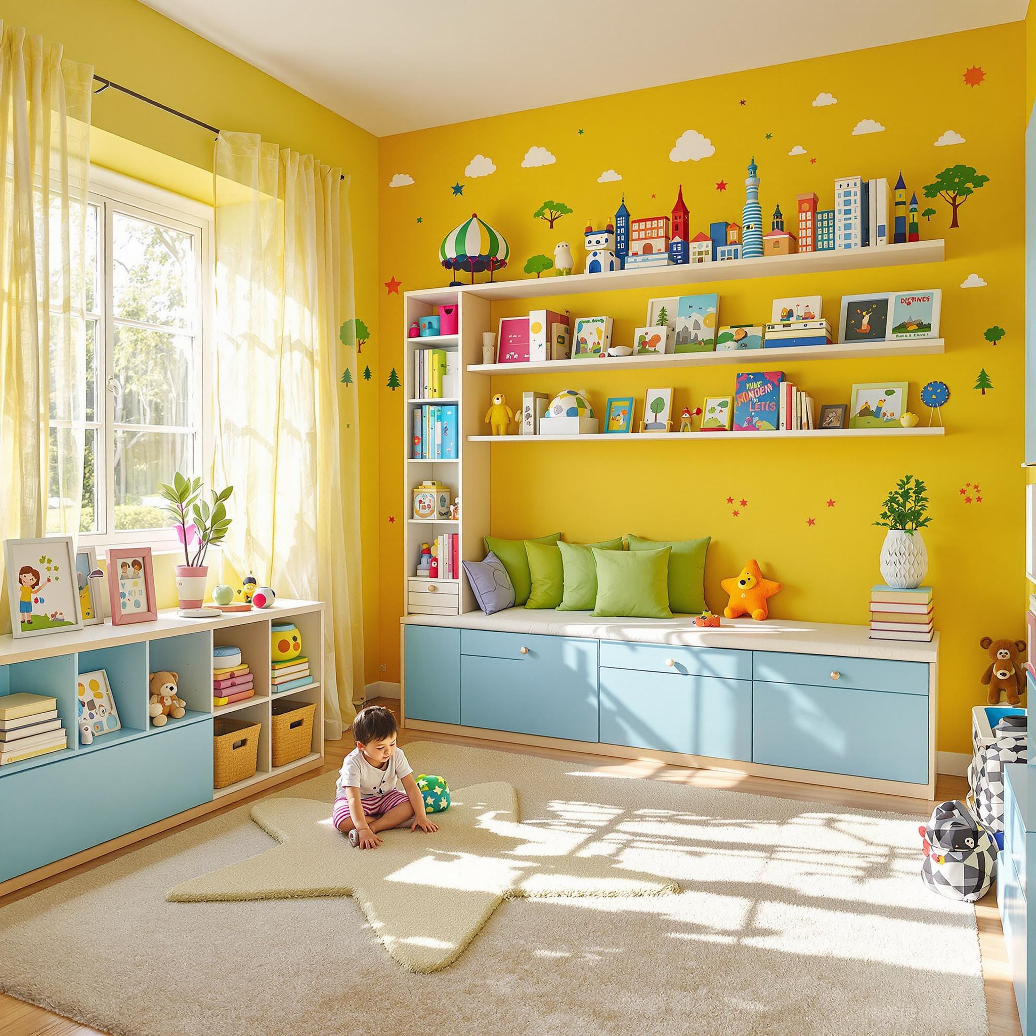 Colorful and Creative Kids' Room Decor