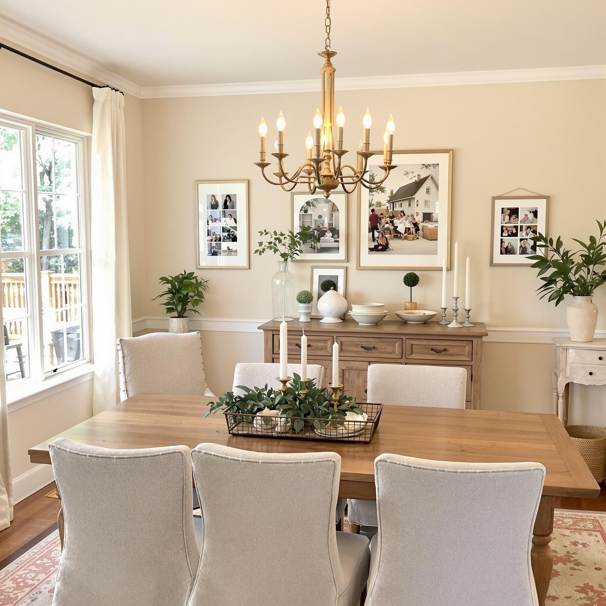 Dining Room Makeover Before & After