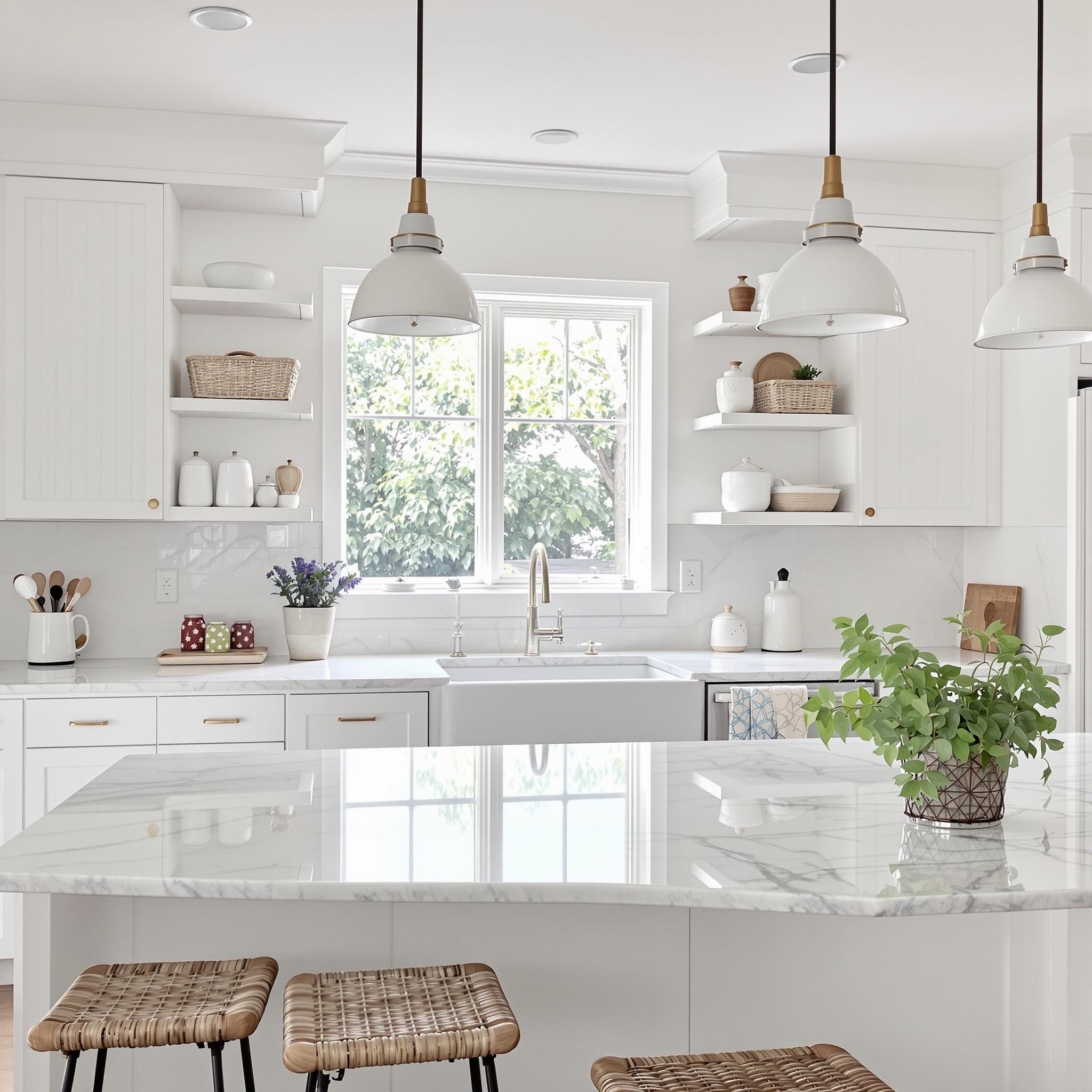 How to Add Personality to a White Kitchen