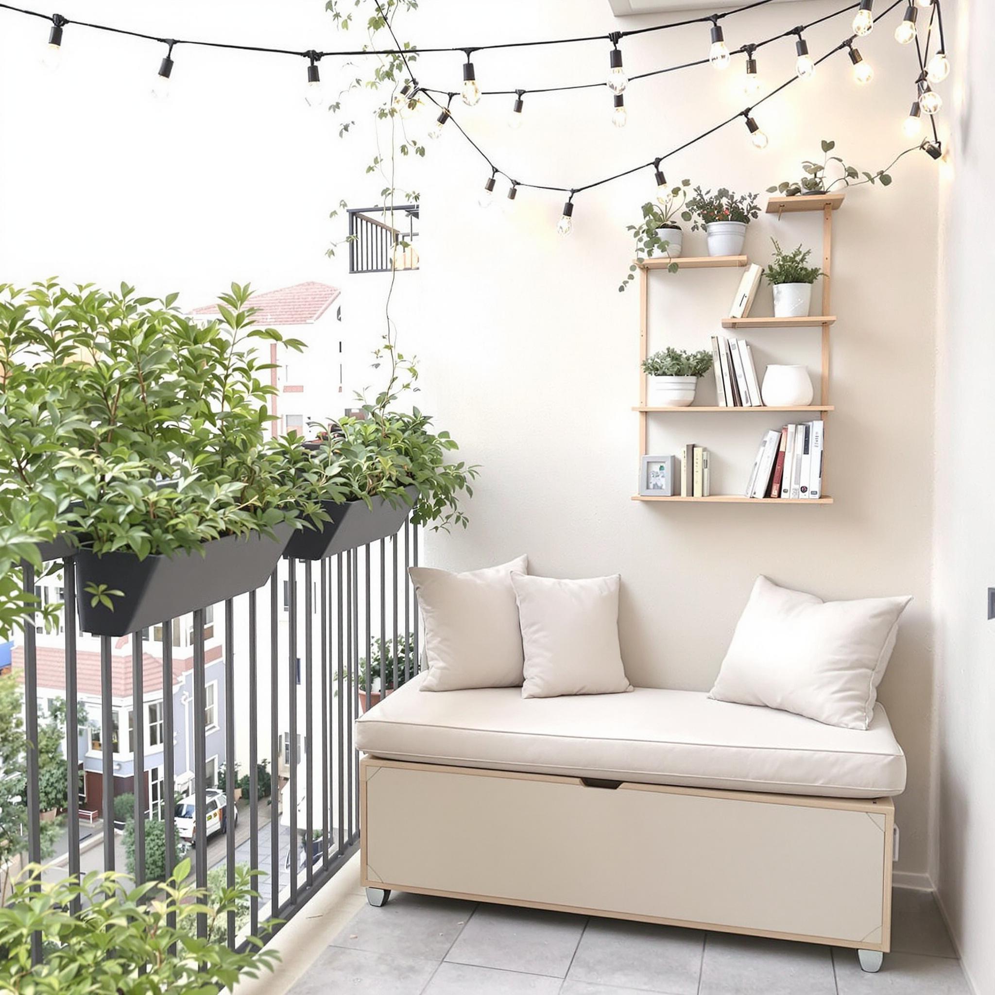 How to Decorate a Small Balcony
