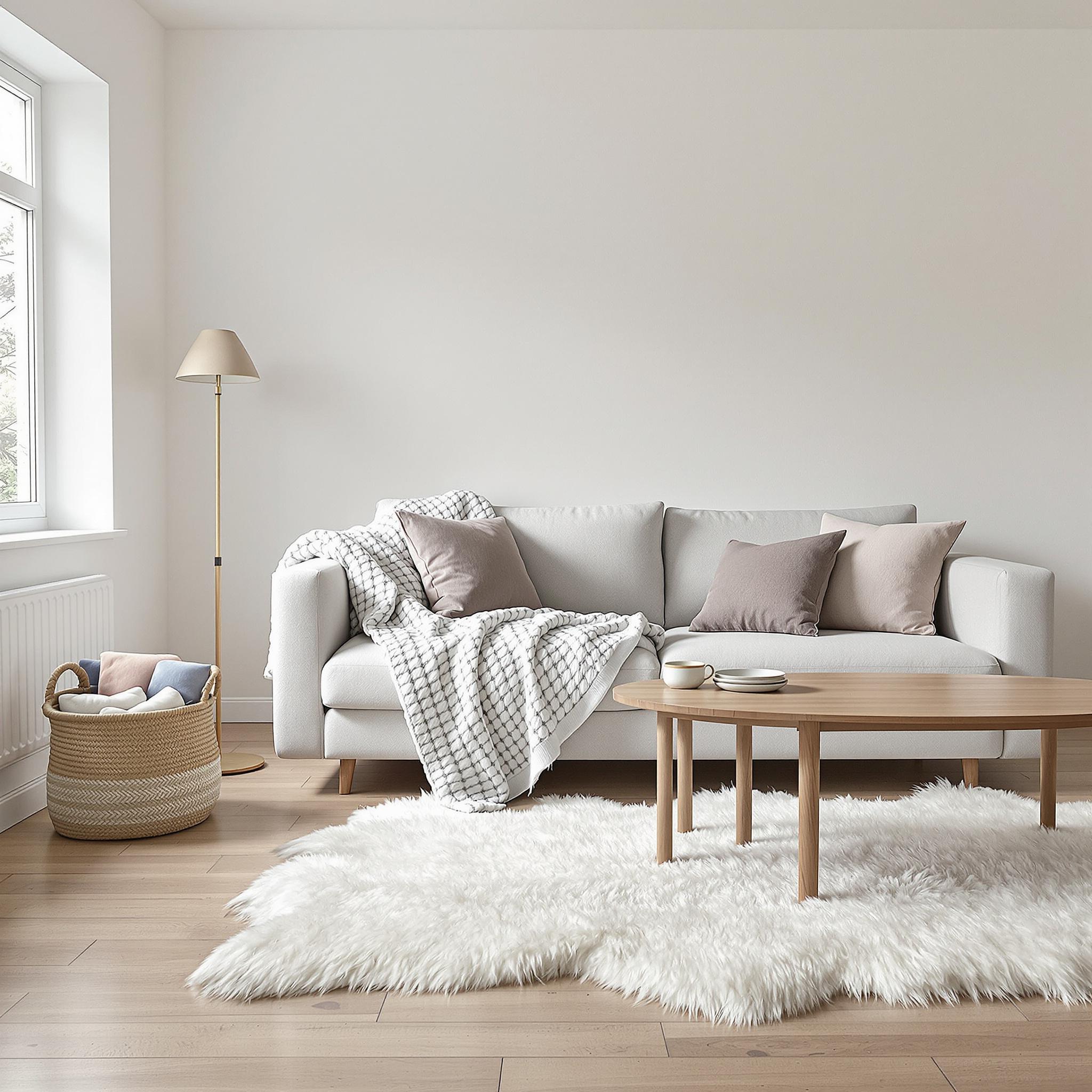 How to Layer Textures for a Cozy Scandinavian Living Room