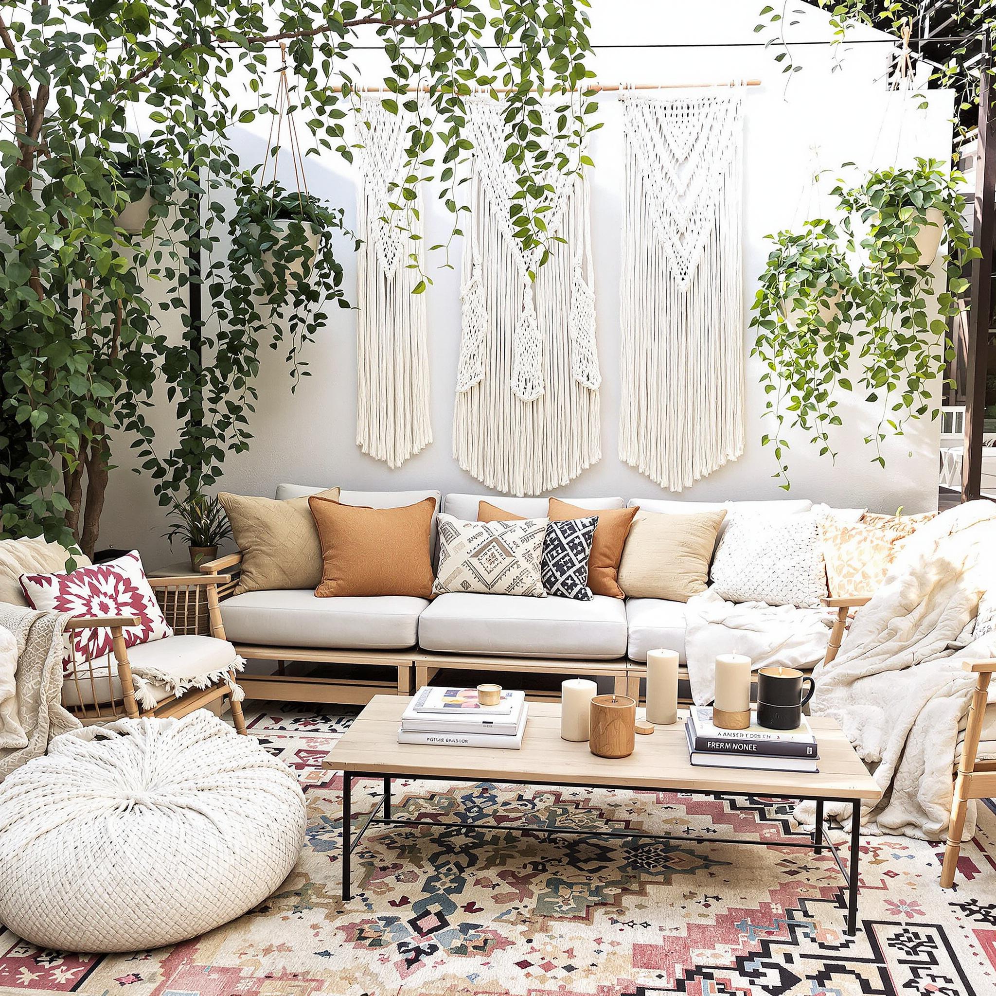 How to Style a Boho Patio tips