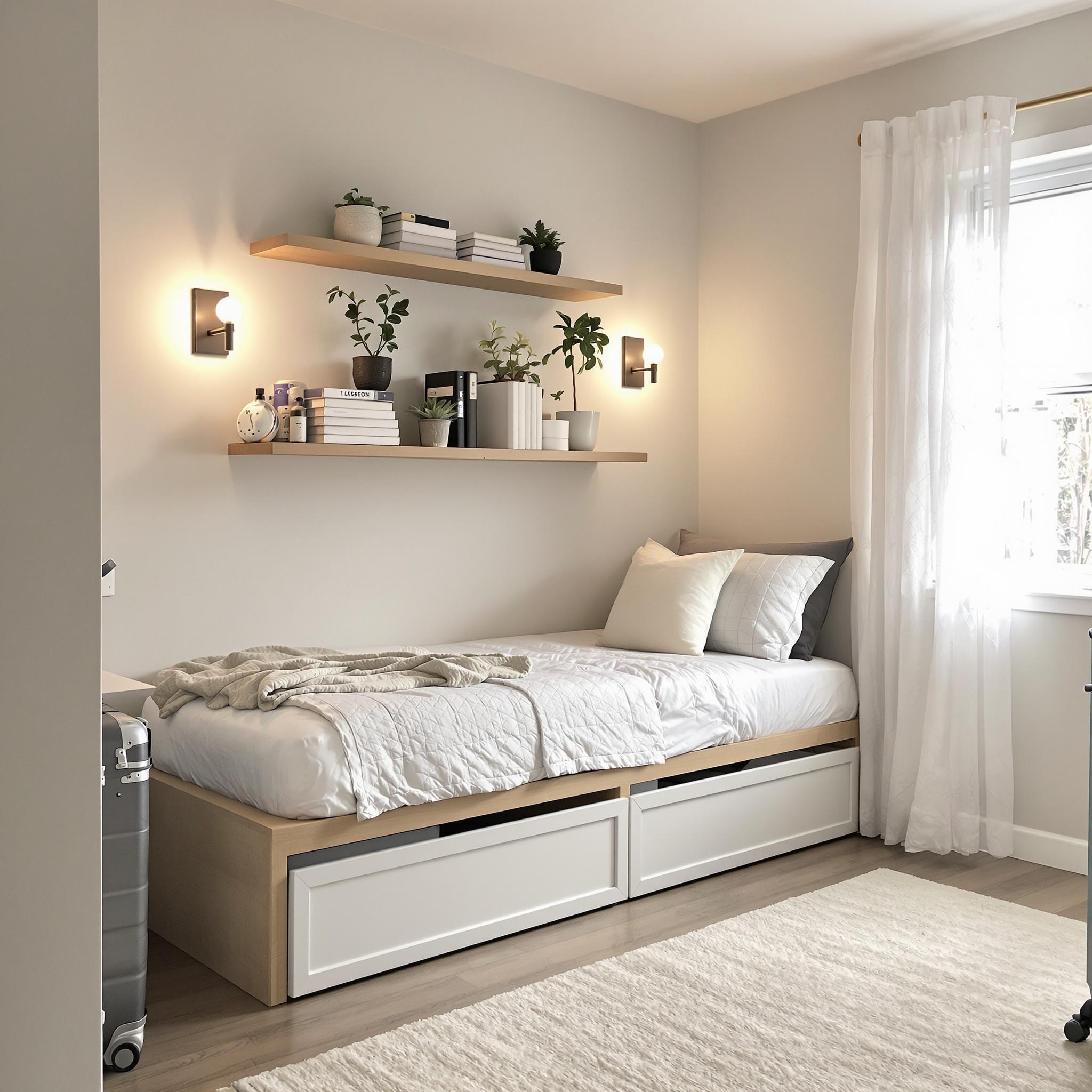 How to Style a Small Guest Bedroom