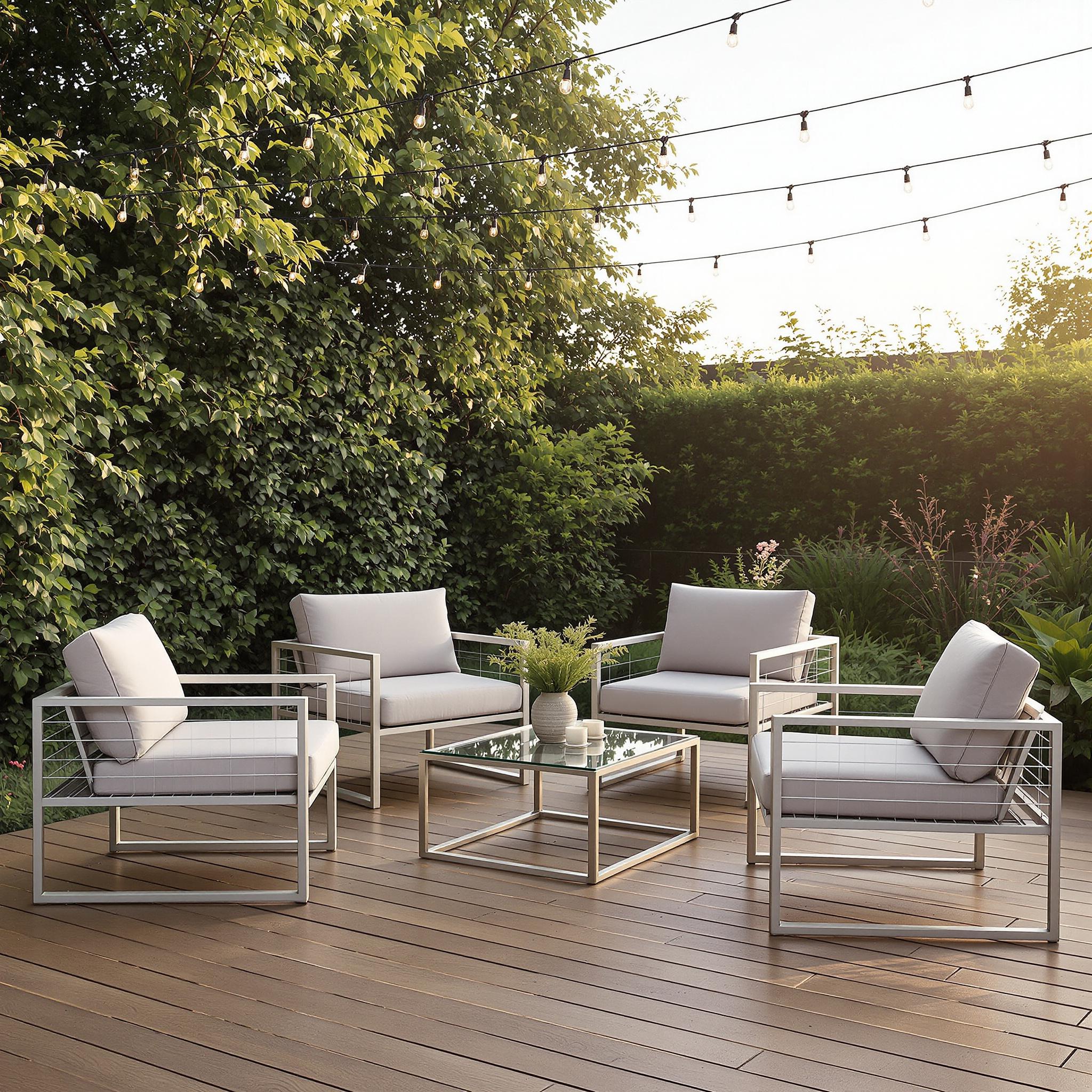 Modern Patio Furniture on a Budget