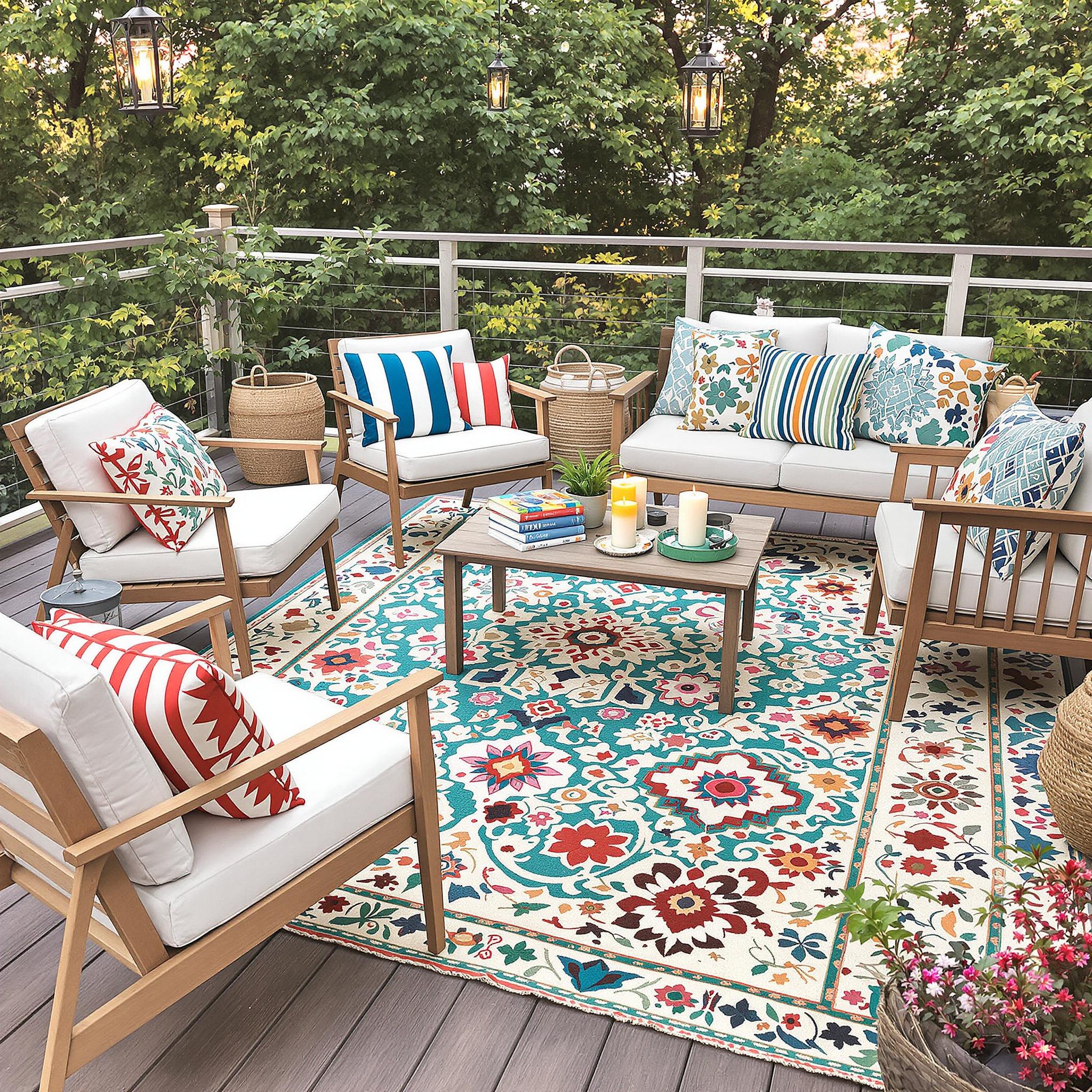 Outdoor Rugs That Tie Everything Together tips