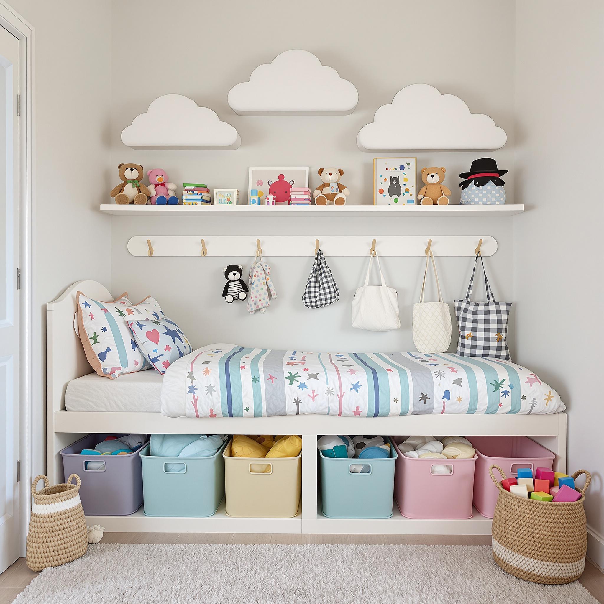 Storage Solutions for Mess-Free Kids’ Rooms tips