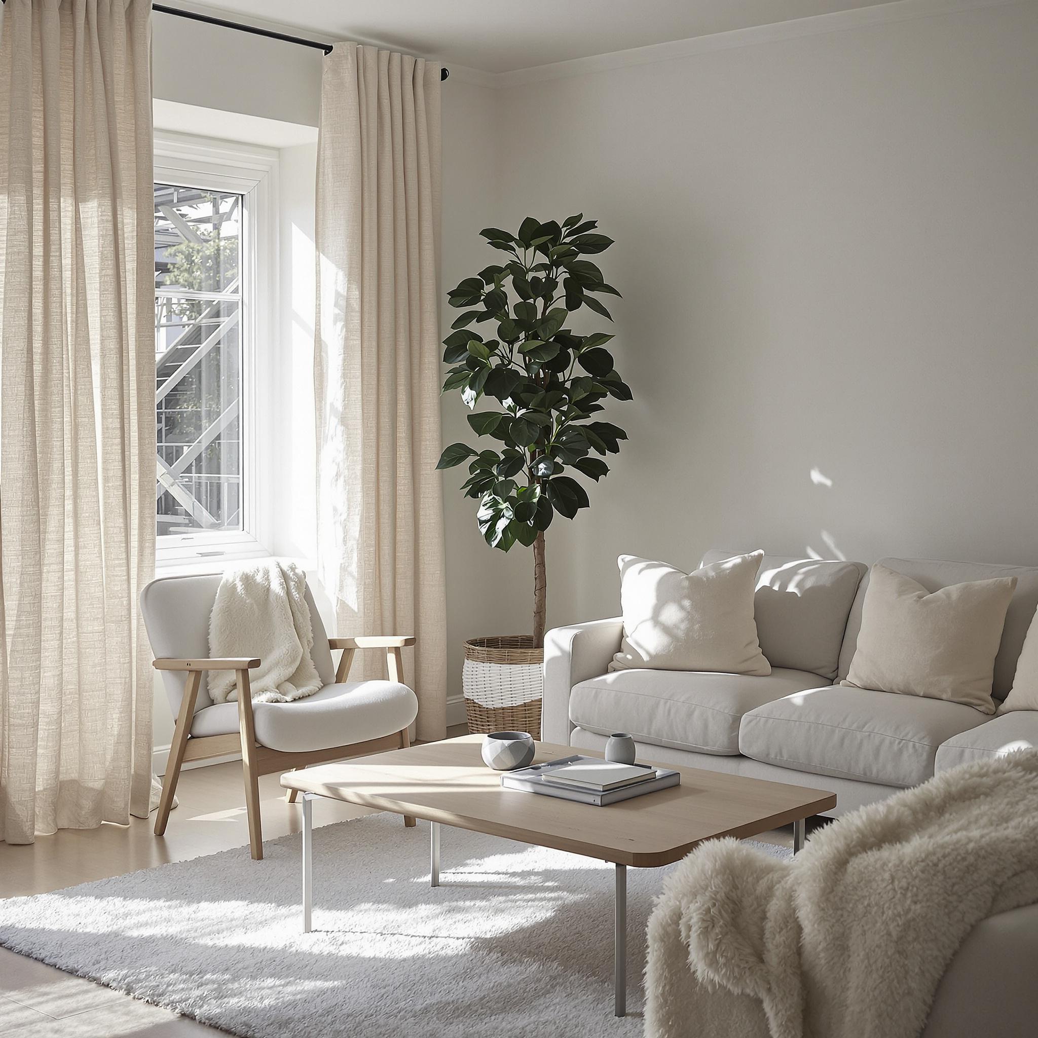 Transform Your Sofa Area with These Scandinavian Accents
