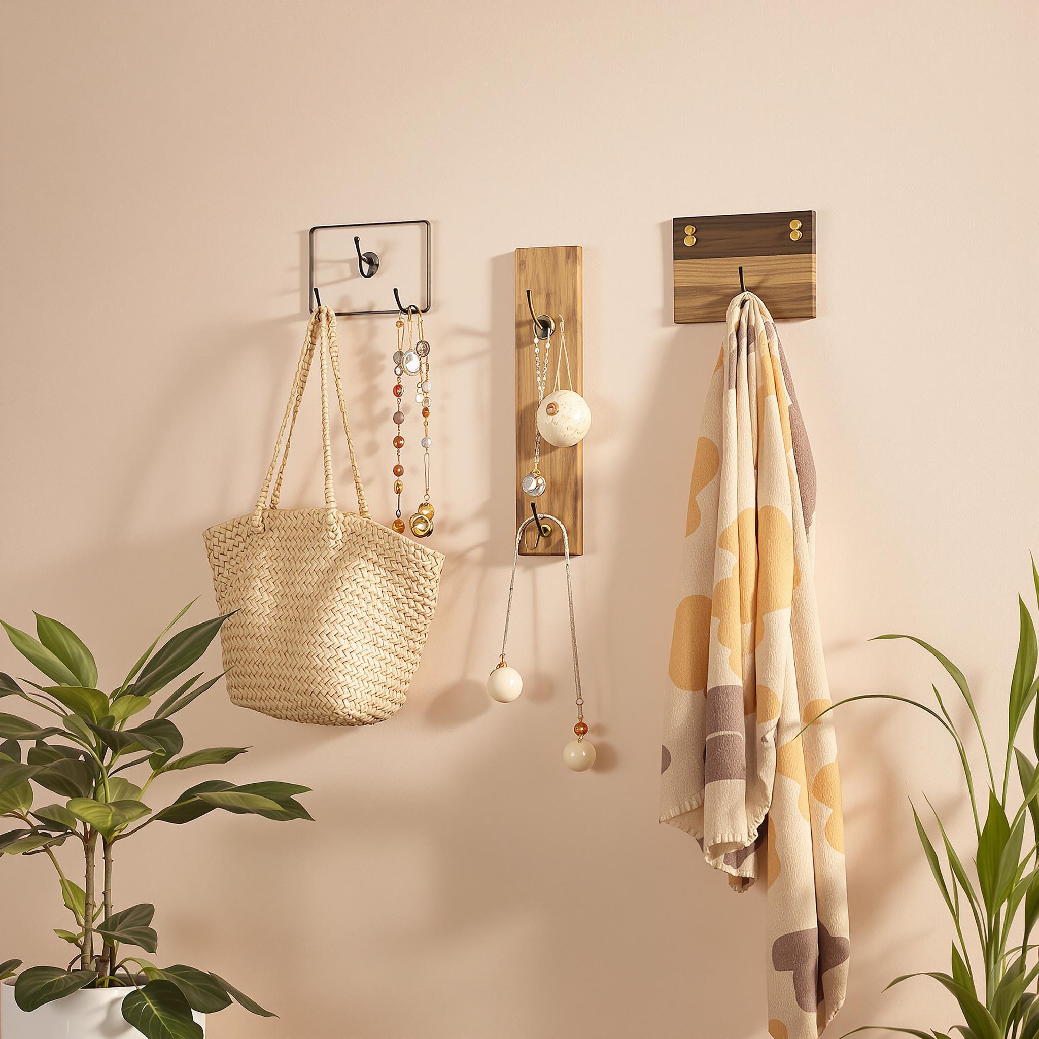 Wall Hooks That Add Style and Storage