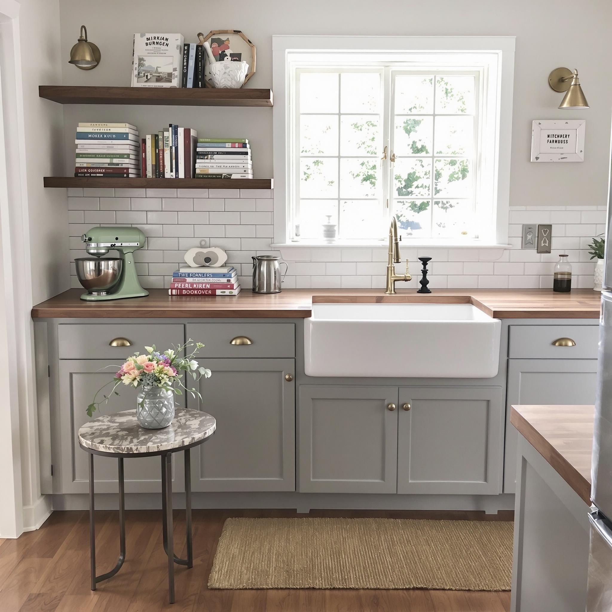 Warm and Cozy Farmhouse Kitchen Inspiration ideas