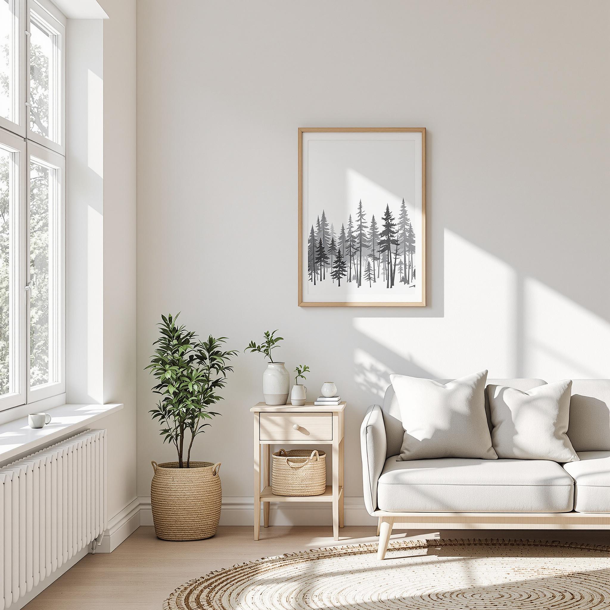 5 Wall Decor Ideas for a Nordic Living Room Aesthetic