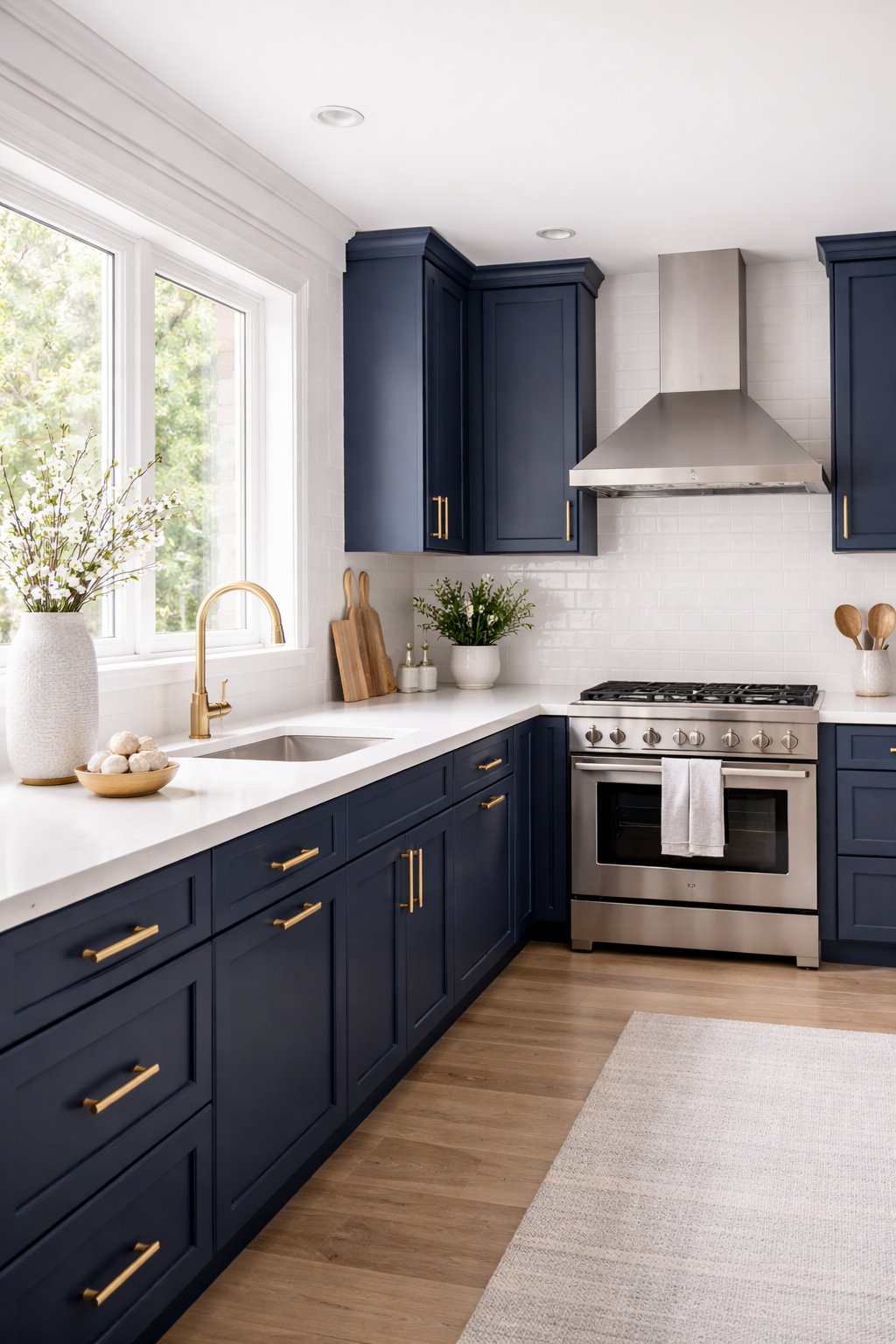 Blue Kitchen Cabinet Ideas: 15 Stylish Statements 15 Blue Kitchen Cabinet Ideas That Make a Beautiful Statement - idea 1