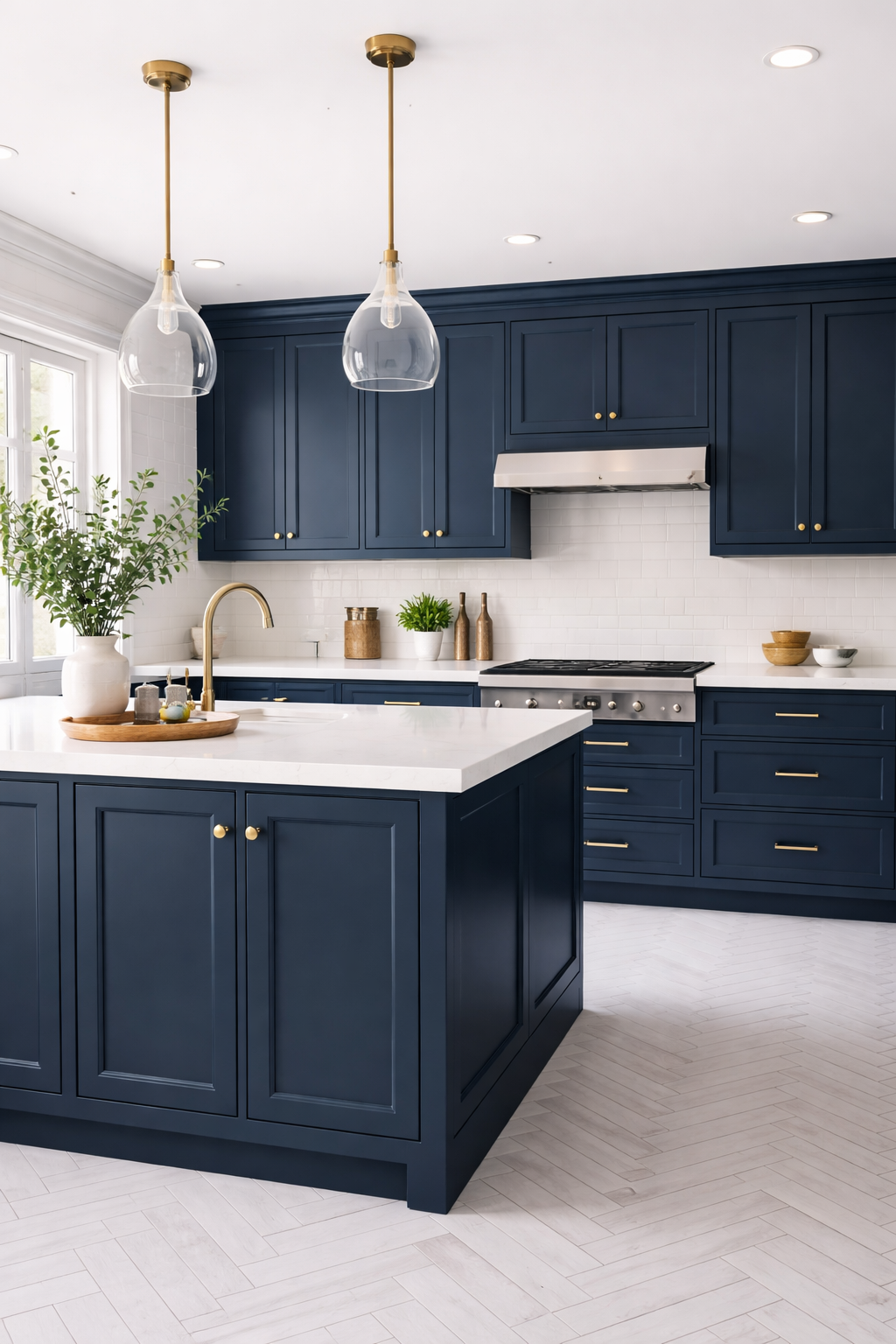 Blue Kitchen Cabinet Ideas: 15 Stylish Statements 15 Blue Kitchen Cabinet Ideas That Make a Beautiful Statement - idea 2