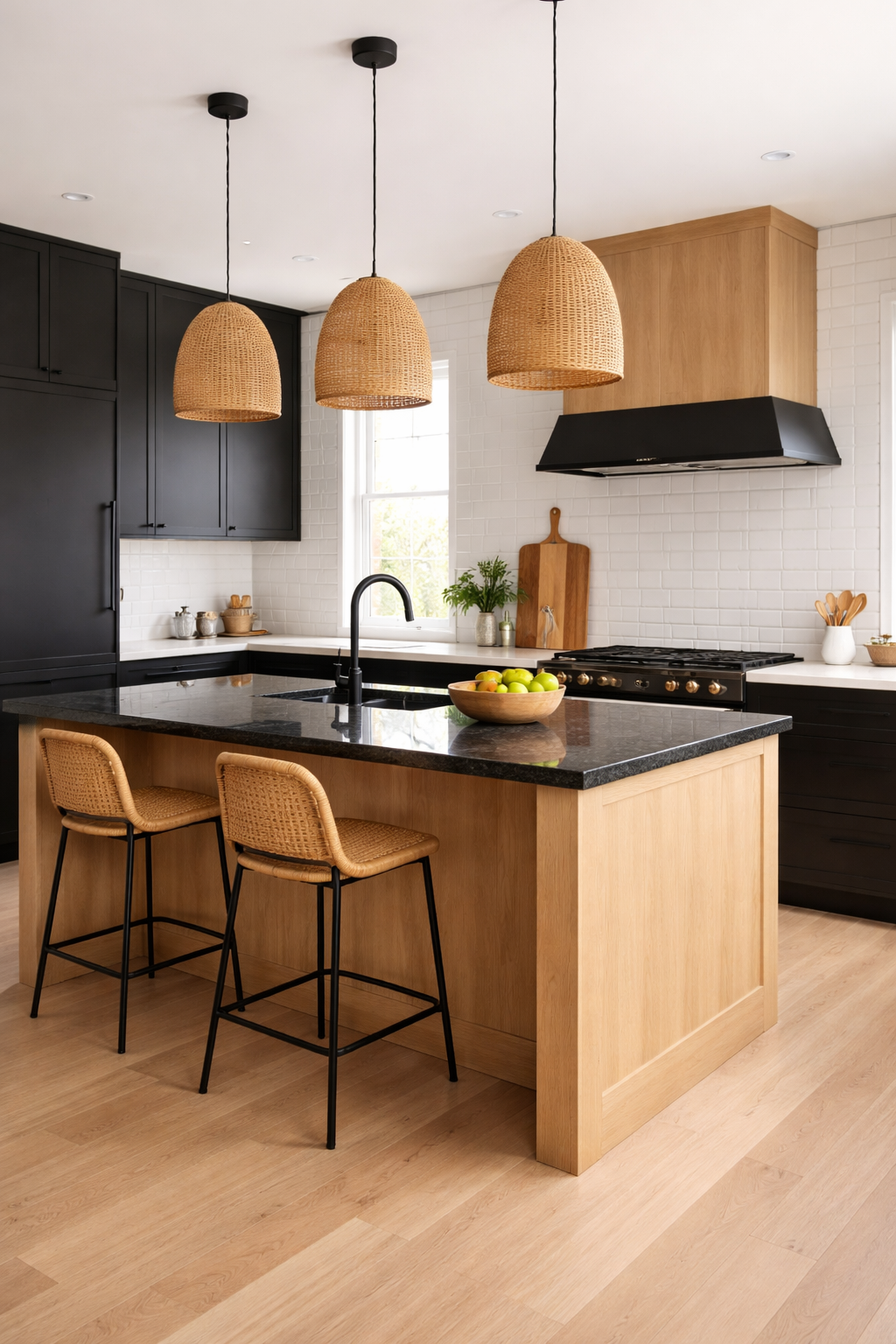 White Oak and Black Kitchen Ideas for Warm Modern Style 15 White Oak and Black Kitchen Ideas for a Warm Modern Look - idea 2