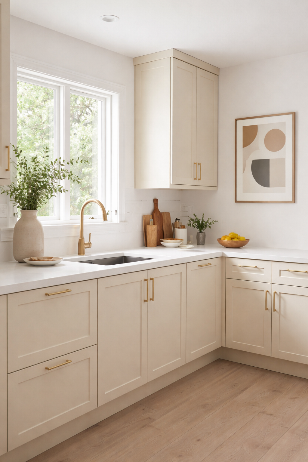 Cream Kitchen Cabinets: 17 Warm, Timeless Ideas 17 Cream Kitchen Cabinets for a Warm and Timeless Look - idea 3
