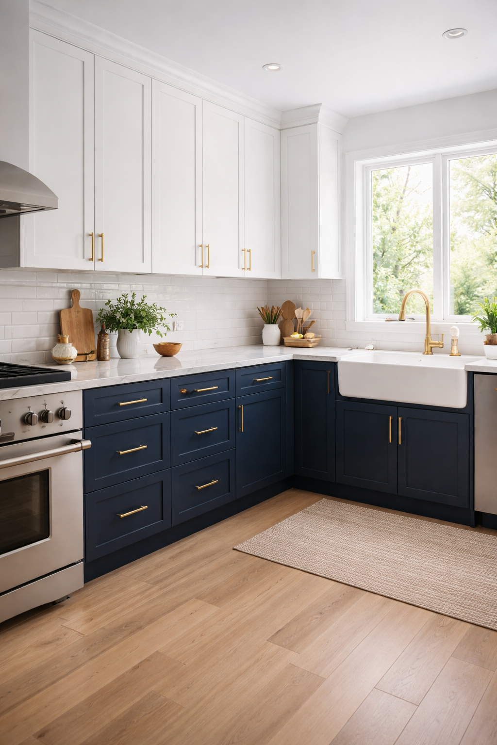 Two-Tone Kitchen Cabinet Ideas: 17 Stunning Styles 17 Two-Tone Kitchen Cabinet Ideas That Make a Stunning Statement - idea 1