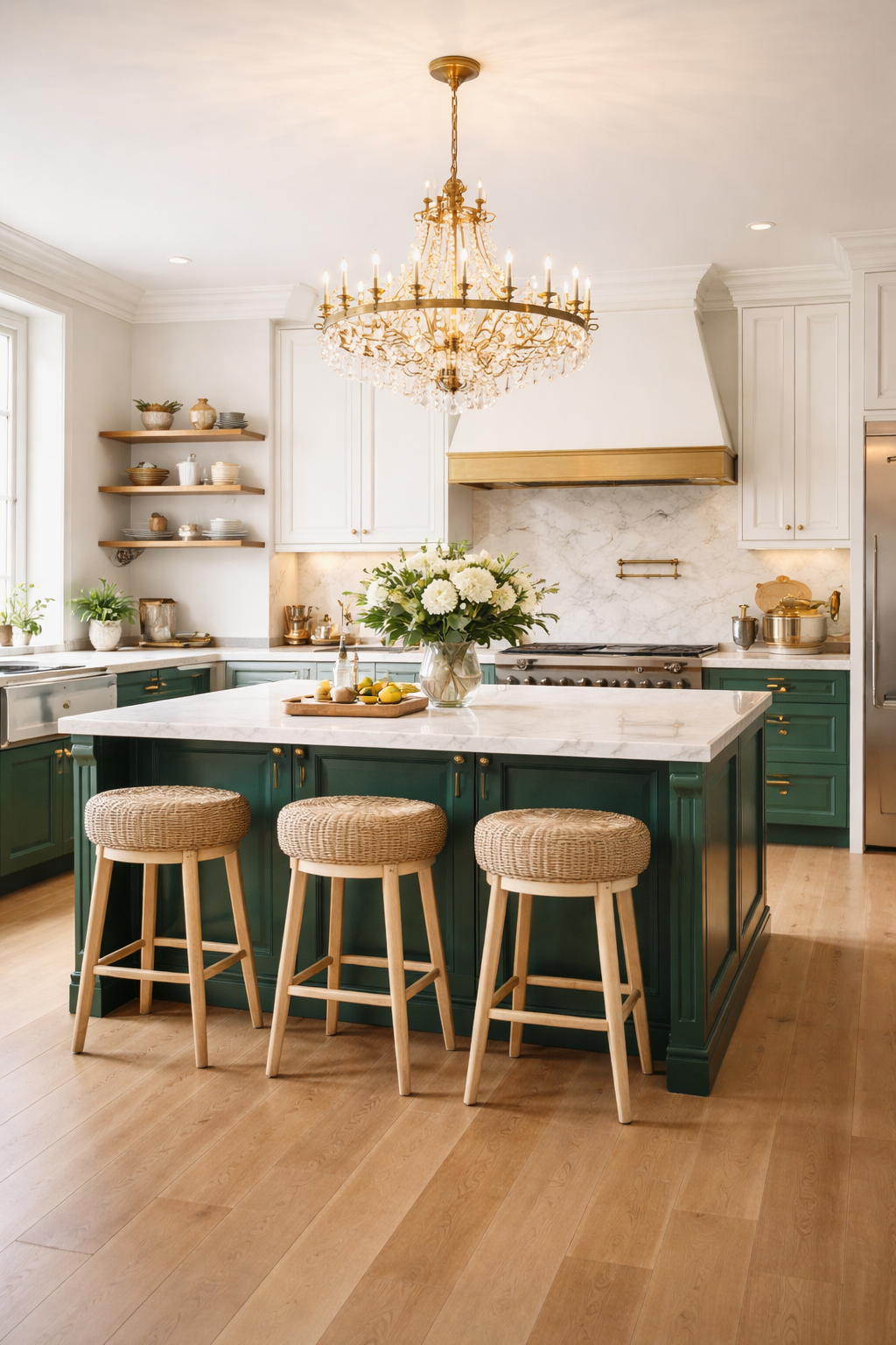 Natural Green Kitchen Ideas: 15 Fresh Design Tips 15 Green Kitchen Ideas That Bring a Fresh Natural Feel - idea 2