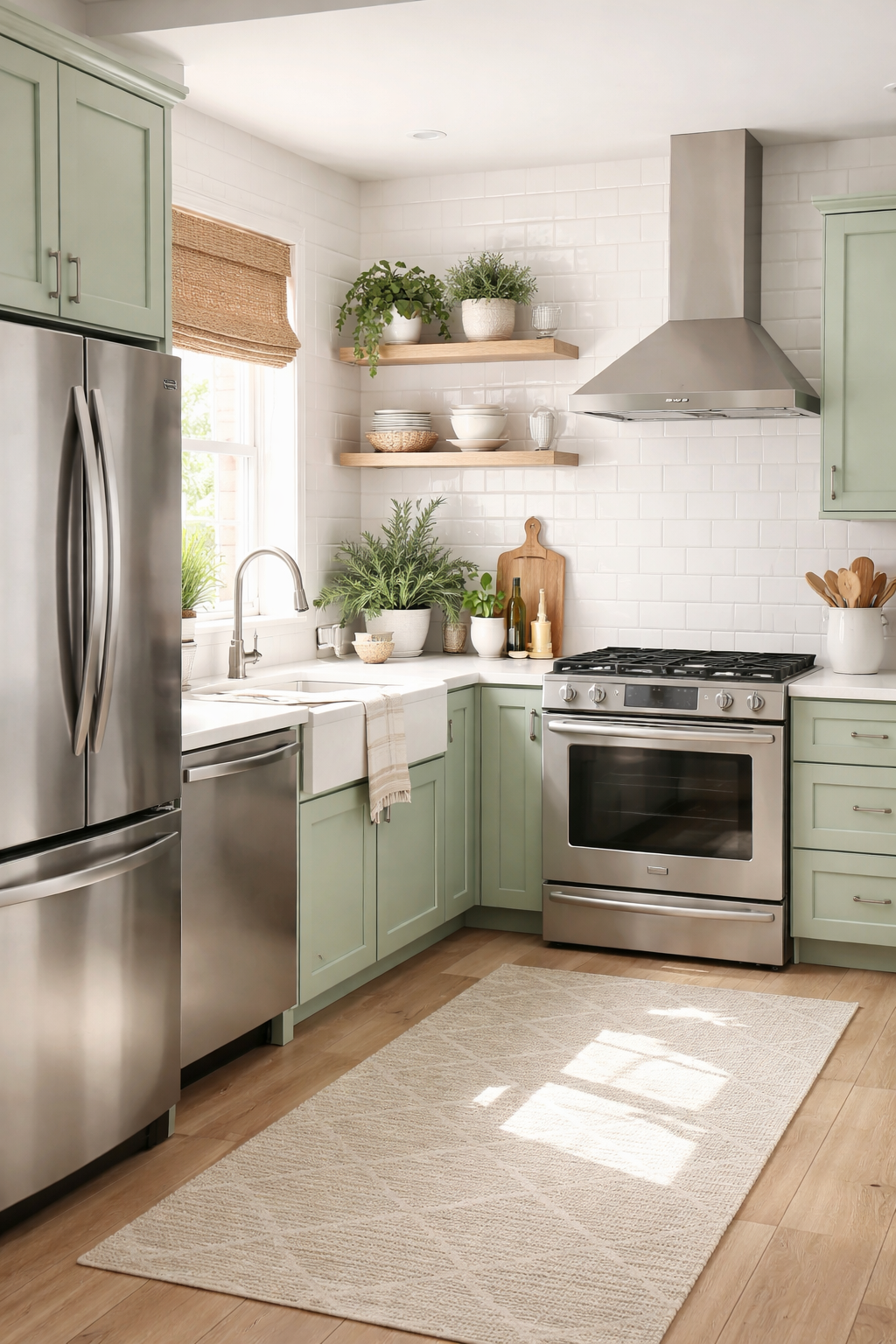 15 Kitchen Colors That Complement Stainless Steel Appliances 15 Kitchen Colors That Look Beautiful With Stainless Steel Appliances - idea 2