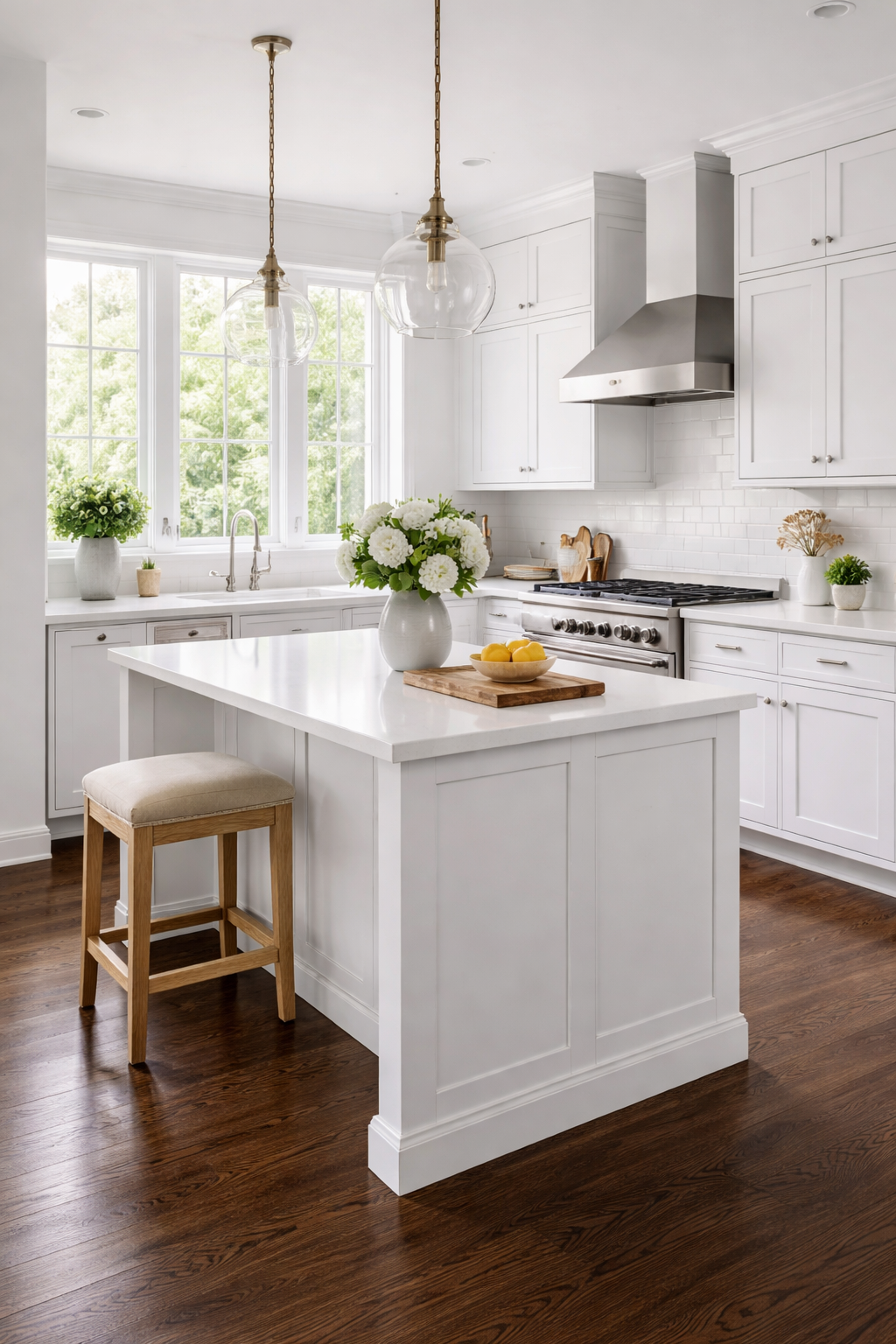 Kitchen Colors That Work Beautifully With Dark Floors 15 Kitchen Colors That Work Beautifully With Dark Floors - idea 1