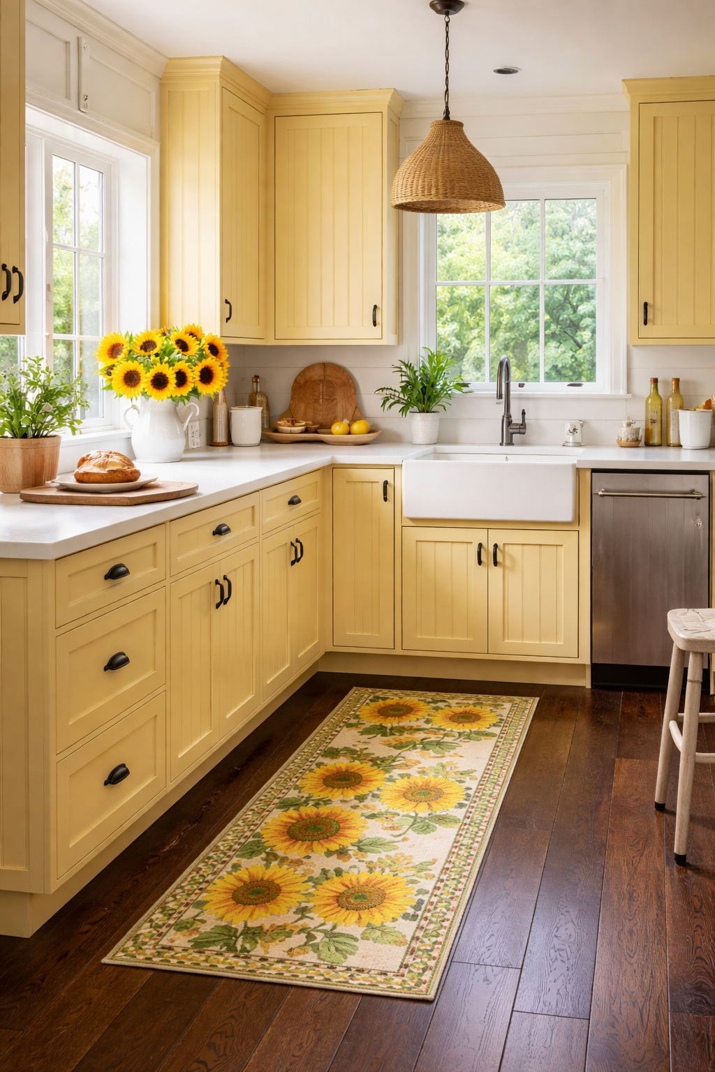 Kitchen Colors That Work Beautifully With Dark Floors 15 Kitchen Colors That Work Beautifully With Dark Floors - idea 3