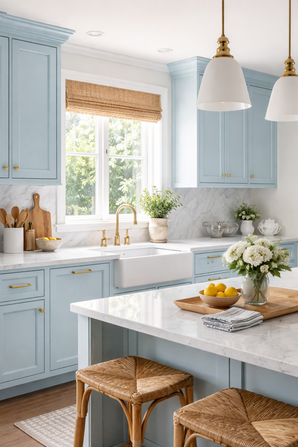 Blue Kitchen Ideas: 17 Styles From Soft to Moody 17 Blue Kitchen Ideas From Soft and Airy to Bold and Moody - idea 1