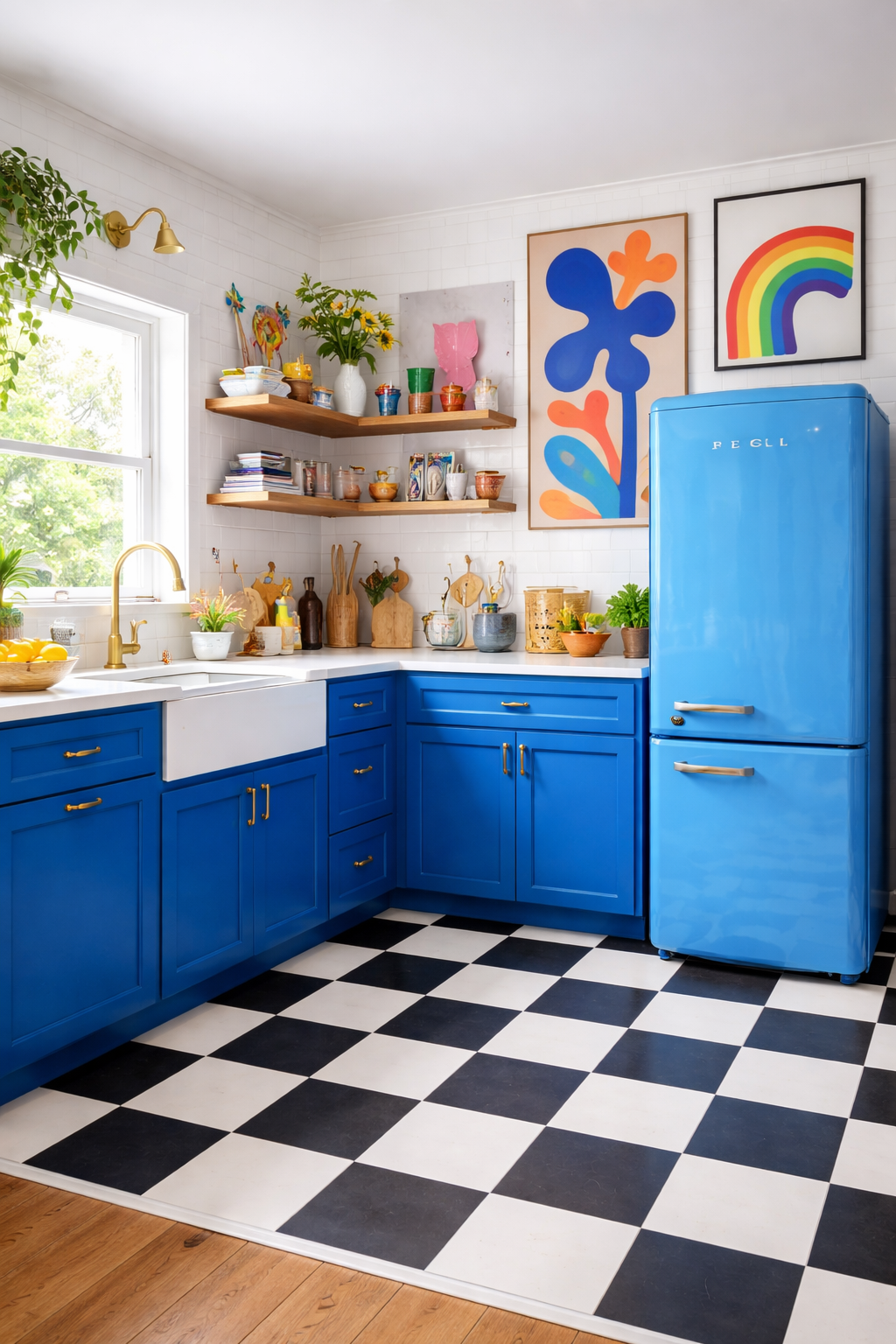 Blue Kitchen Ideas: 17 Styles From Soft to Moody 17 Blue Kitchen Ideas From Soft and Airy to Bold and Moody - idea 3